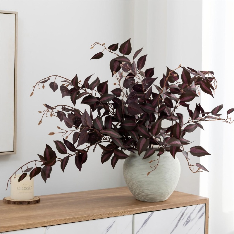 Artificial Purple Wandering Je - Tradescantia Purple ulasan dan harga