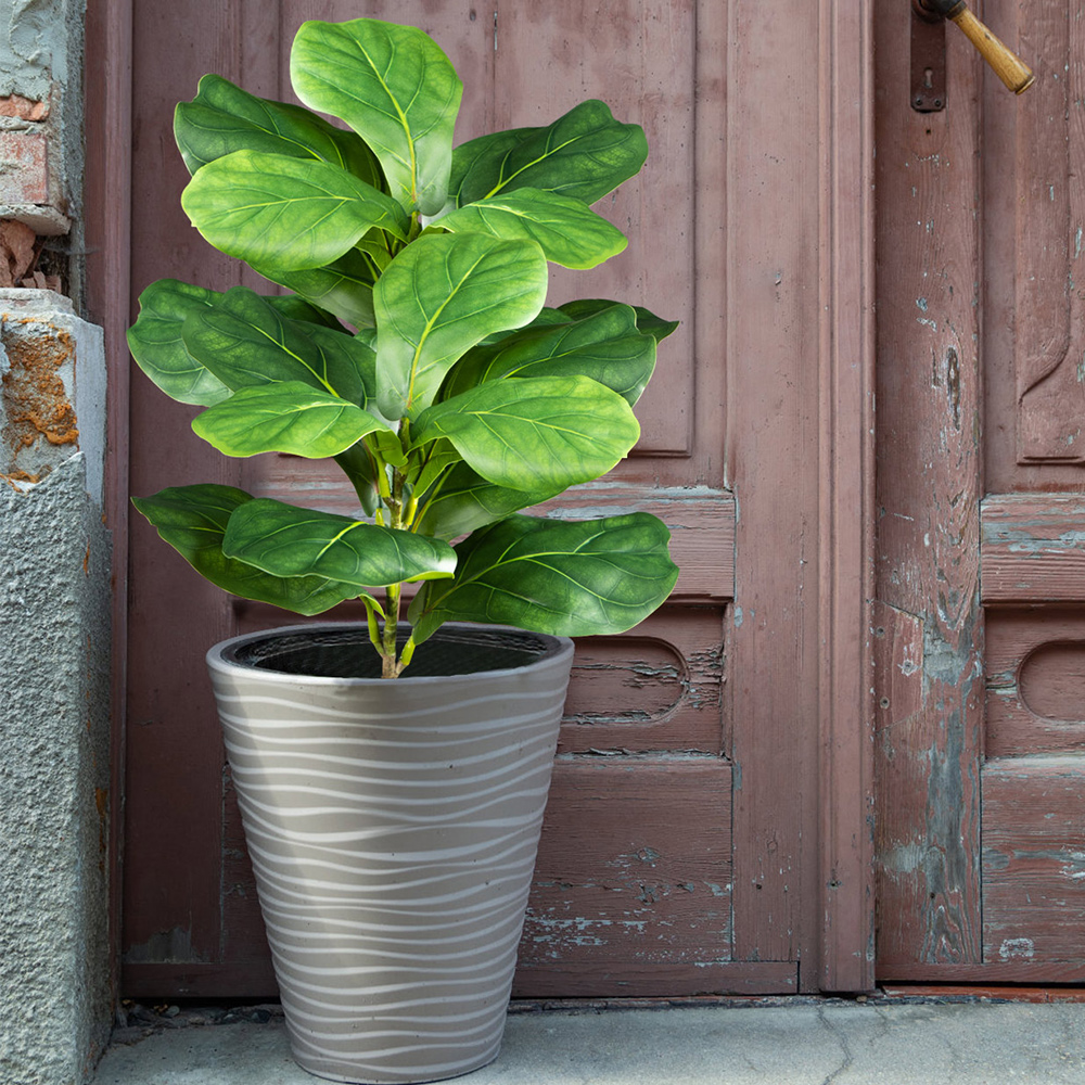 70-135cm Large Artificial Fidd - Ficus Lyrata Tree ulasan dan harga