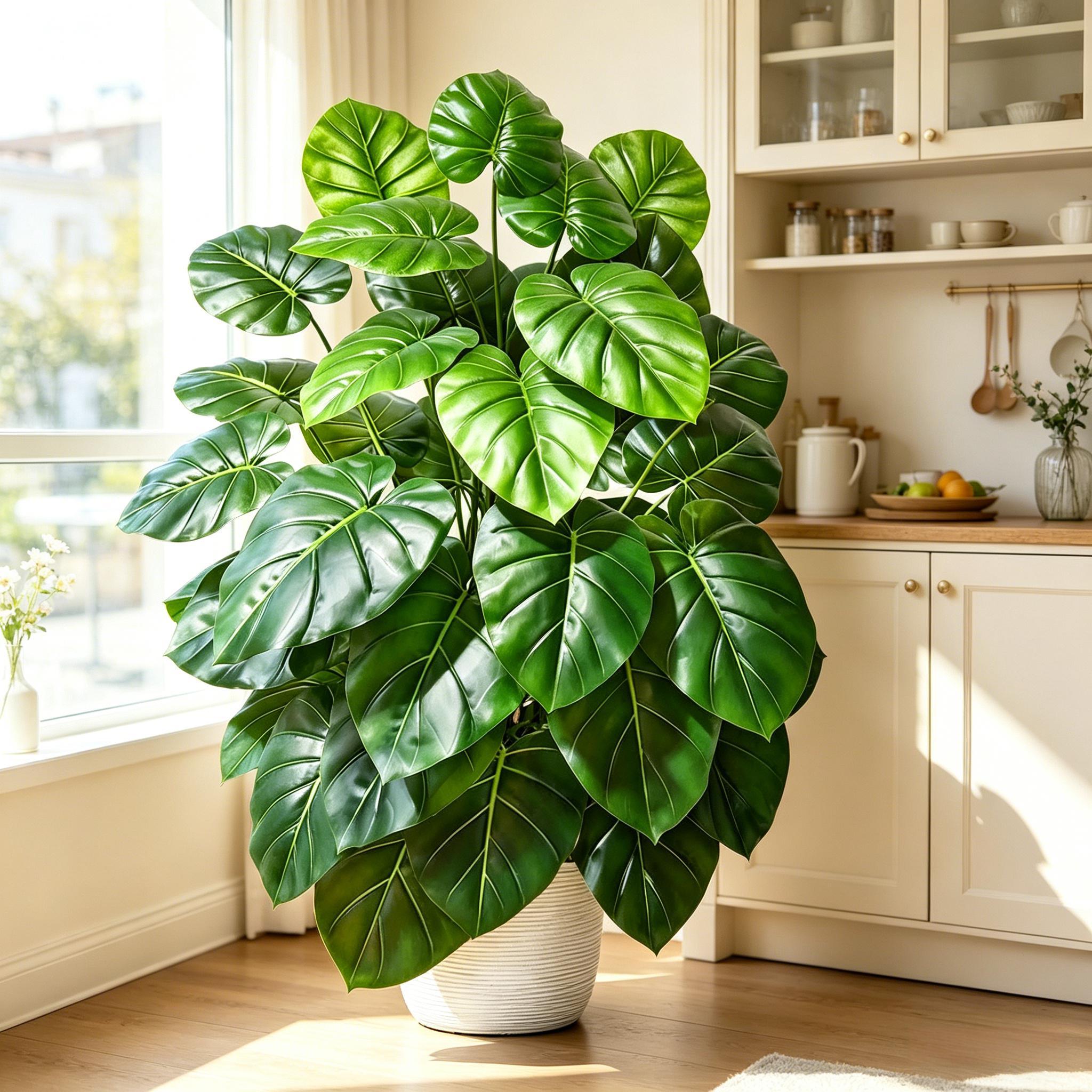 60-105cm Lifelike Artificial P - Dracaena Marginata ulasan dan harga