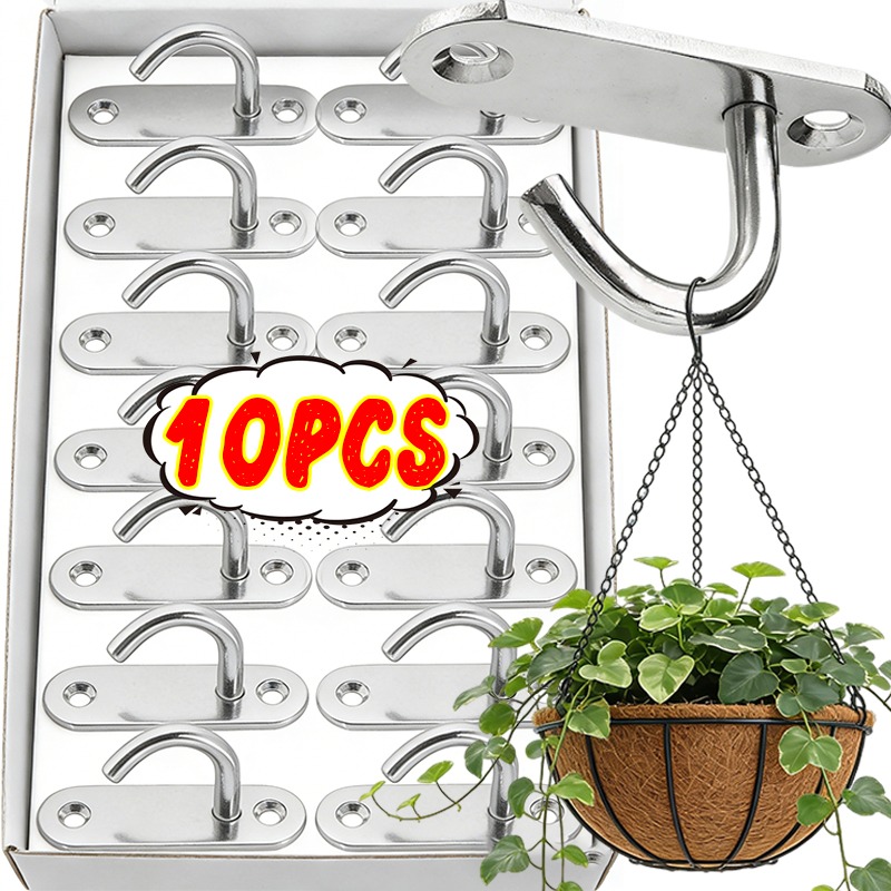 10/1pcs Heavy Duty J Hooks Sta - Spider Plant Hanging ulasan dan harga