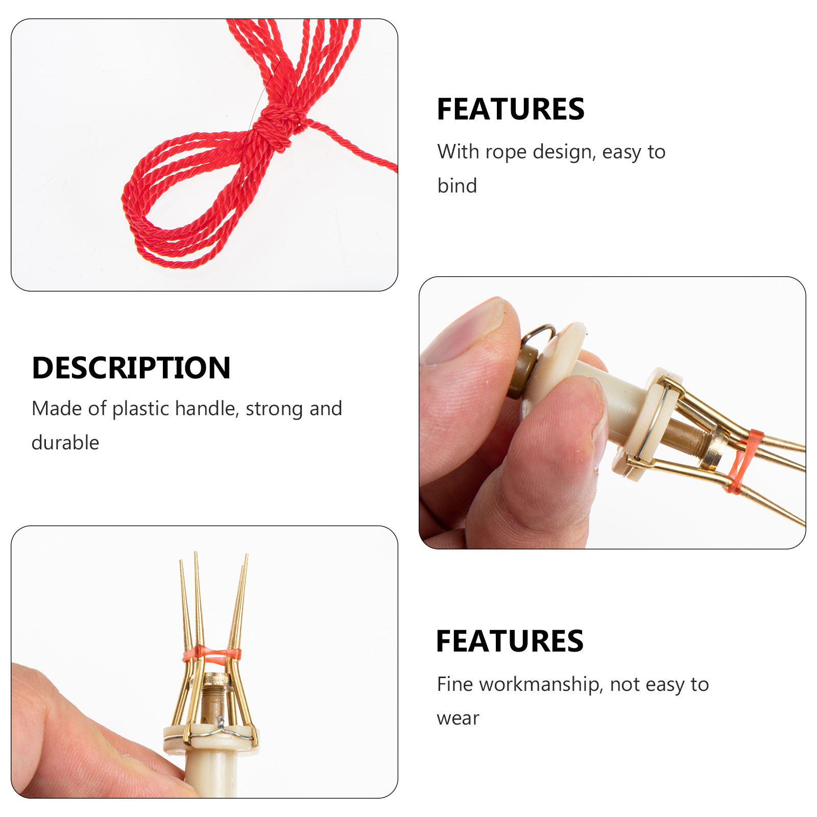 3Pcs Heavy-Duty Bloodworm Lash - Aglaonema Red ulasan dan harga