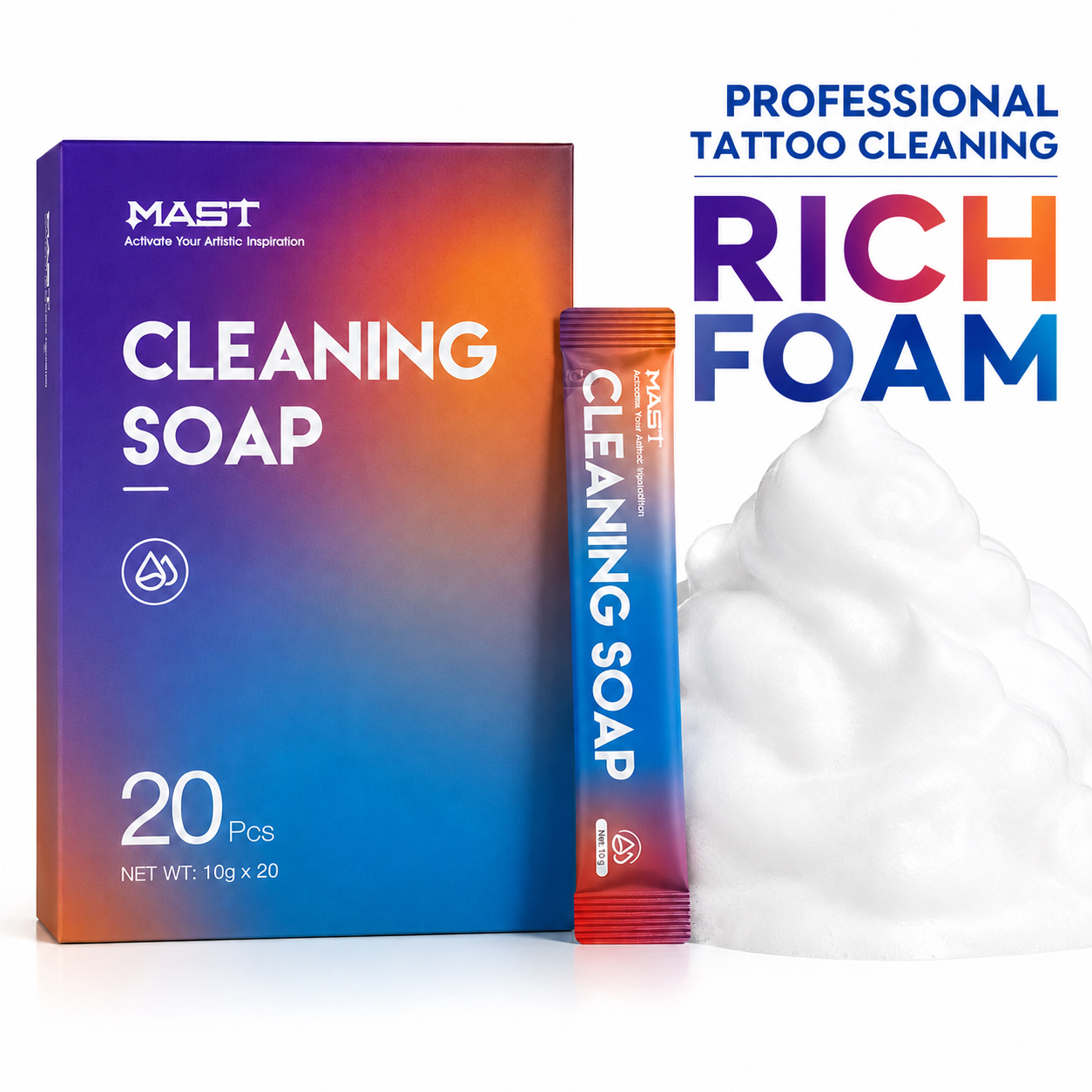 MAST Tattoo Cleaning Soap Effi - Aloe Vera Pot ulasan dan harga