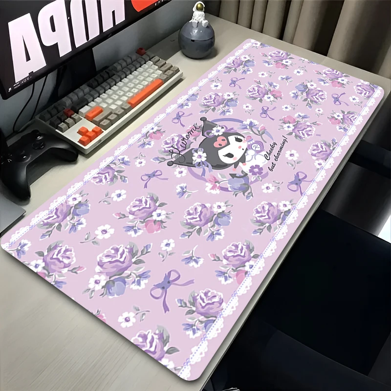 Purple Flowers Bow Leather Mou - Tradescantia Purple ulasan dan harga
