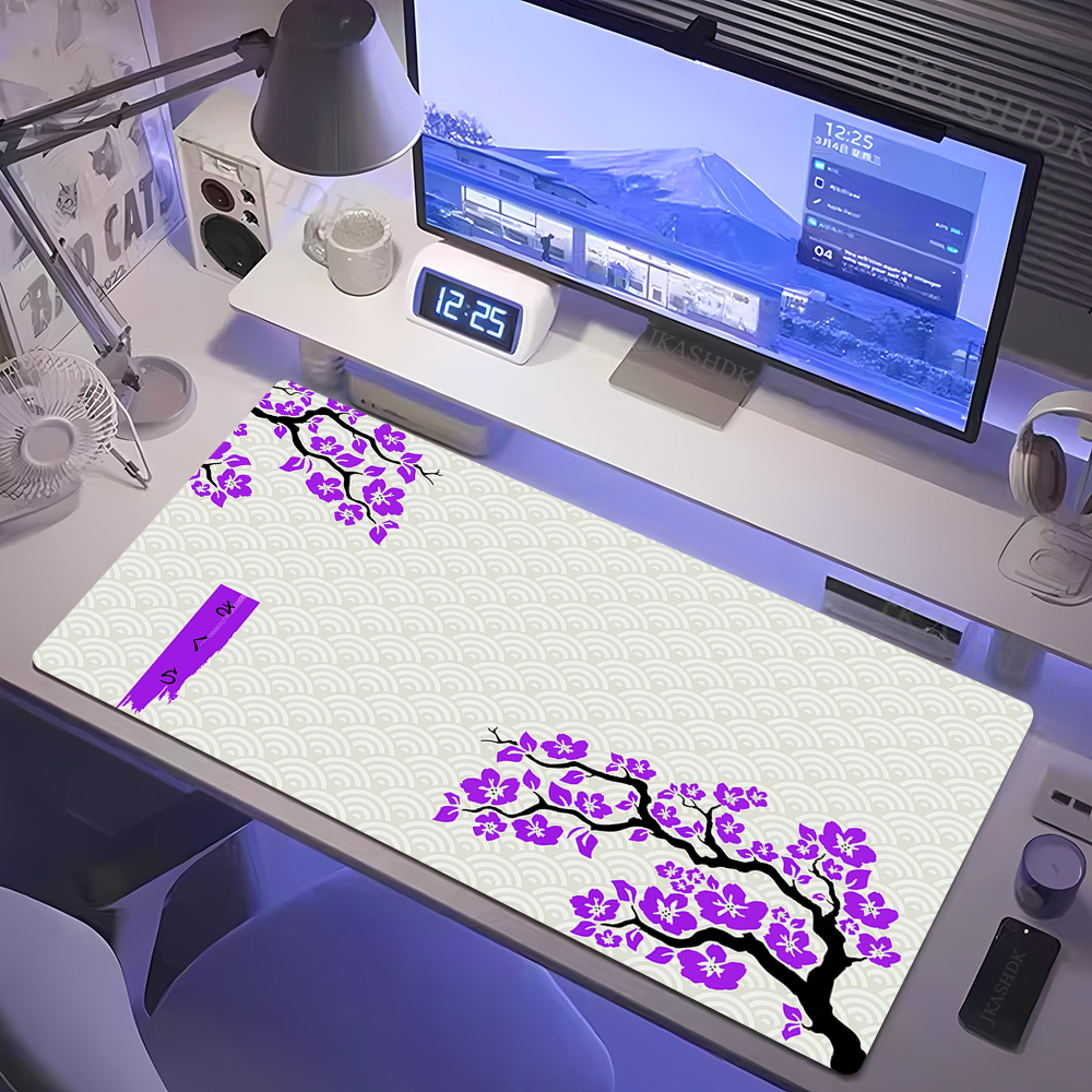 Large Gaming Mousepads Sakura  - Tradescantia Purple ulasan dan harga