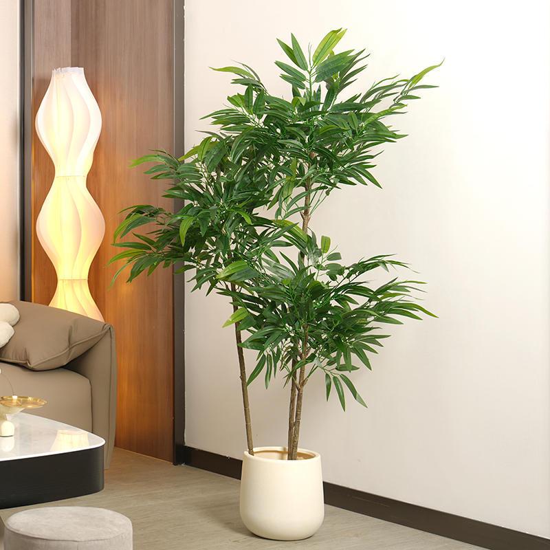 80-180cm Large Artificial Bamb - Dracaena Marginata ulasan dan harga