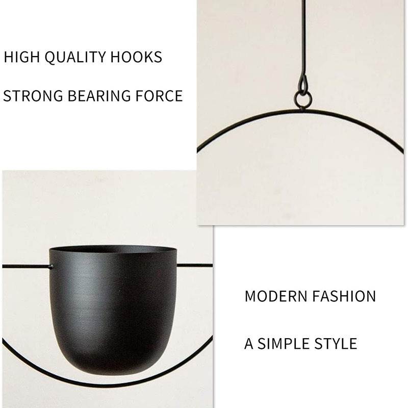 Hanging Iron Art Plant Pots Ba - Spider Plant Hanging ulasan dan harga