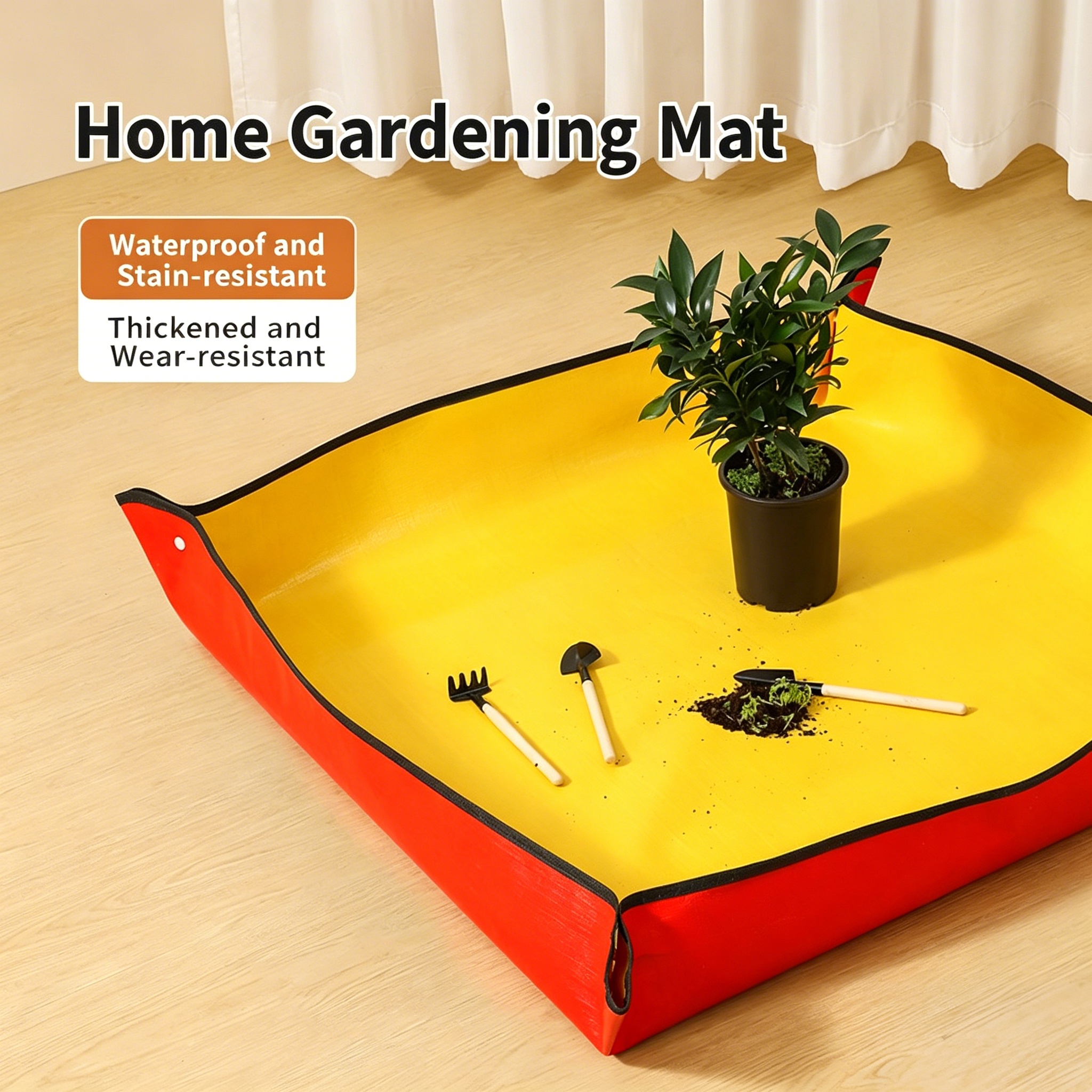 Plant Repotting Mat, Waterproo - Echeveria Succulent ulasan dan harga