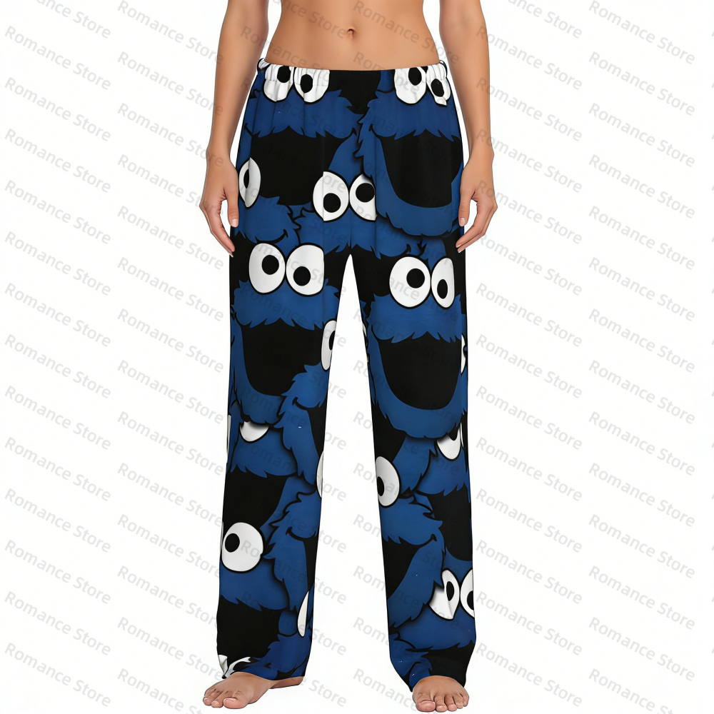 Monster-C-cookies Pajama Pants - Monstera Adansonii ulasan dan harga