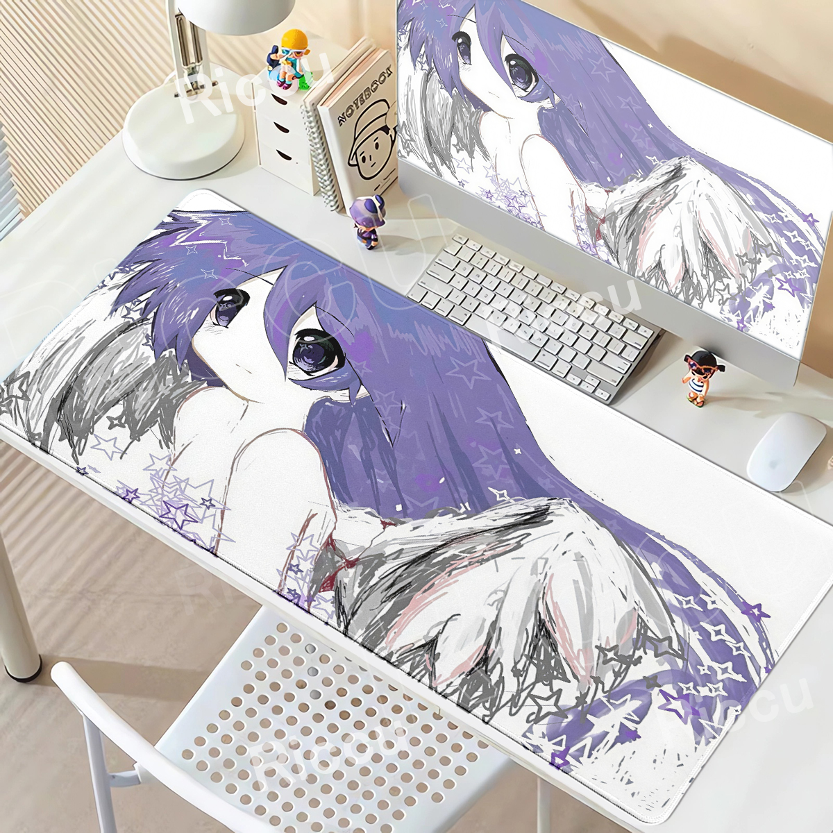 Purple Anime Girls Large Mouse - Tradescantia Purple ulasan dan harga