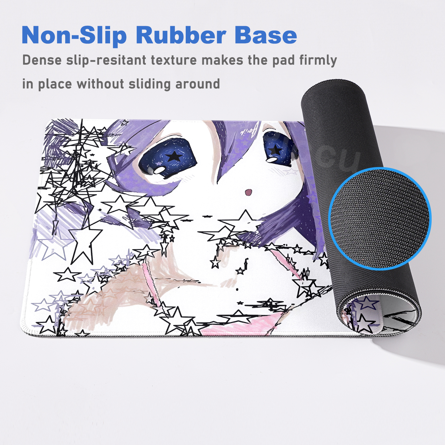 Purple Anime Girls Large Mouse - Tradescantia Purple ulasan dan harga