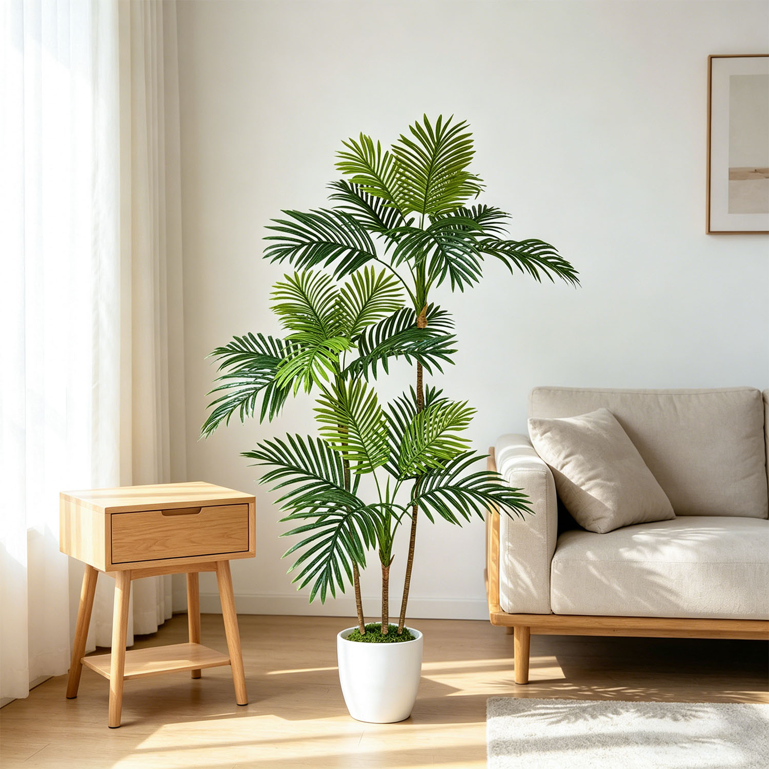 140-180Cm/5.9Ft Artificial Are - Dracaena Marginata ulasan dan harga