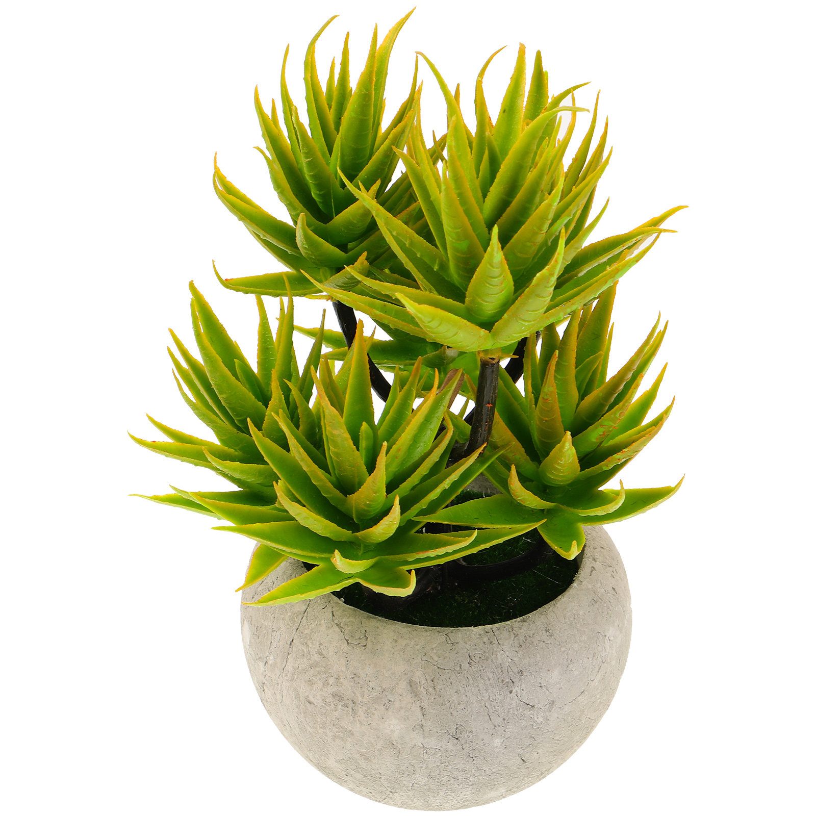 1 Piece Artificial Aloe Vera B - Aloe Vera Pot ulasan dan harga