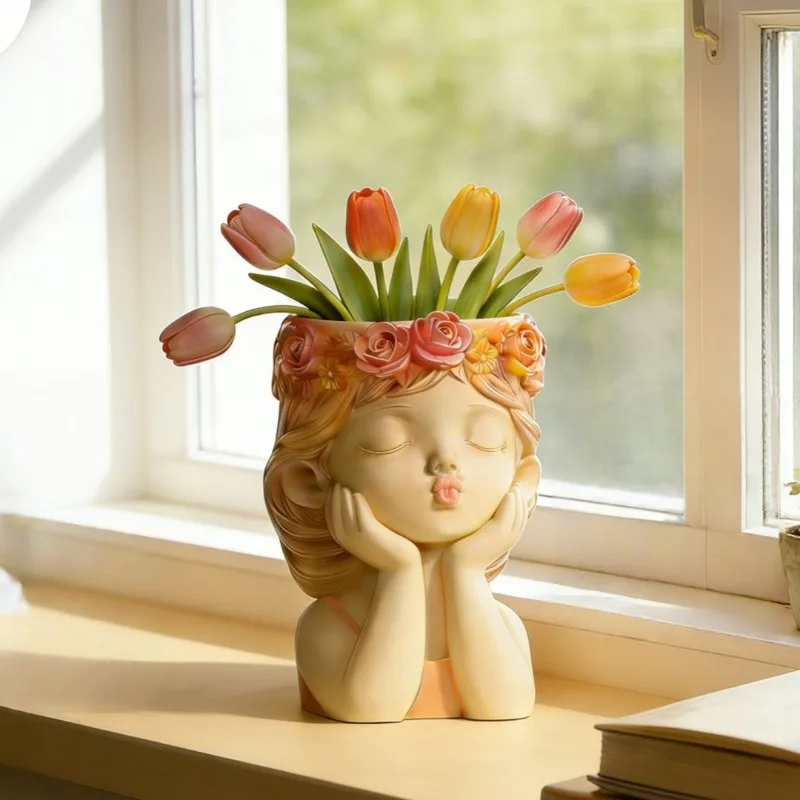 Pouting Girl With Flower Crown - Echeveria Succulent ulasan dan harga