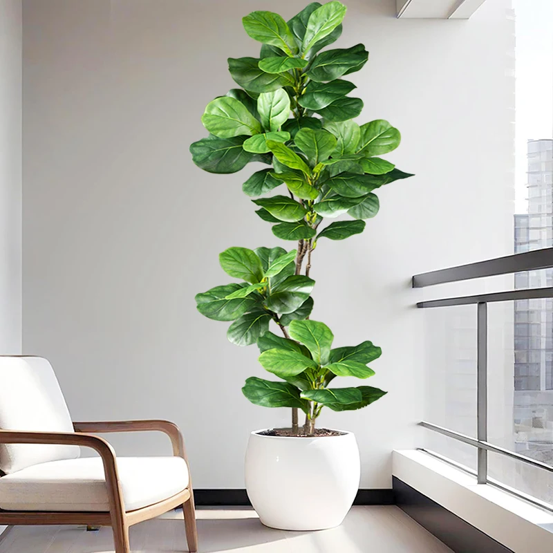 2-4.9FT Large Artificial Ficus - Ficus Lyrata Tree ulasan dan harga