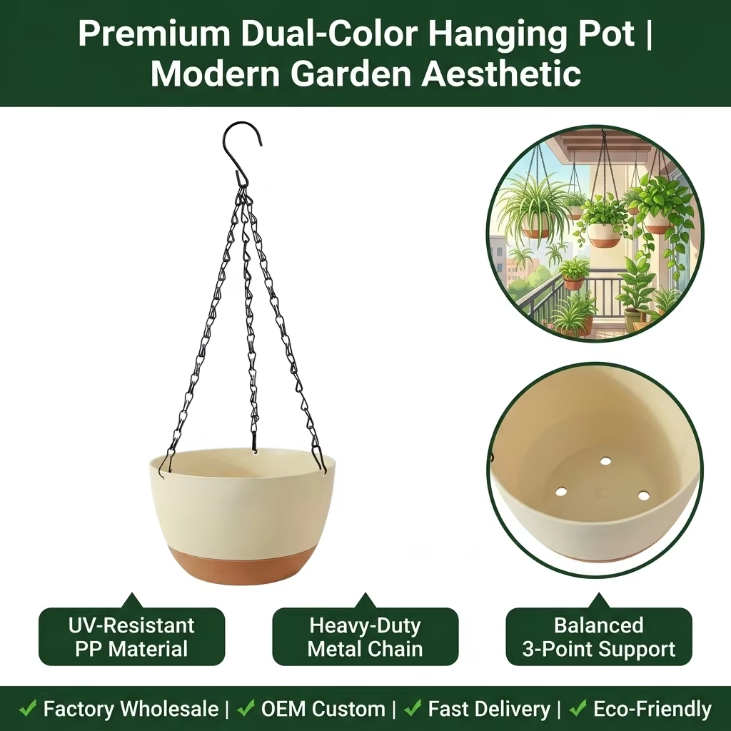 Modern Everyday Dual-Color Han - Spider Plant Hanging ulasan dan harga