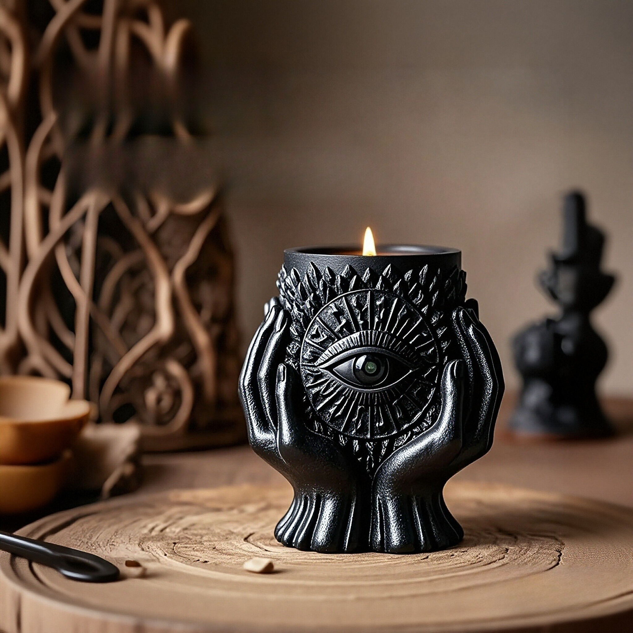 Guardian Eye Candle Cup Silico - Echeveria Succulent ulasan dan harga