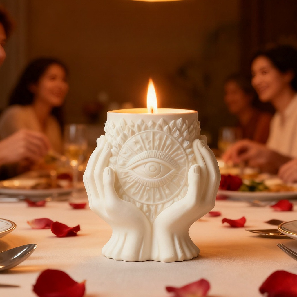 Guardian Eye Candle Cup Silico - Echeveria Succulent ulasan dan harga