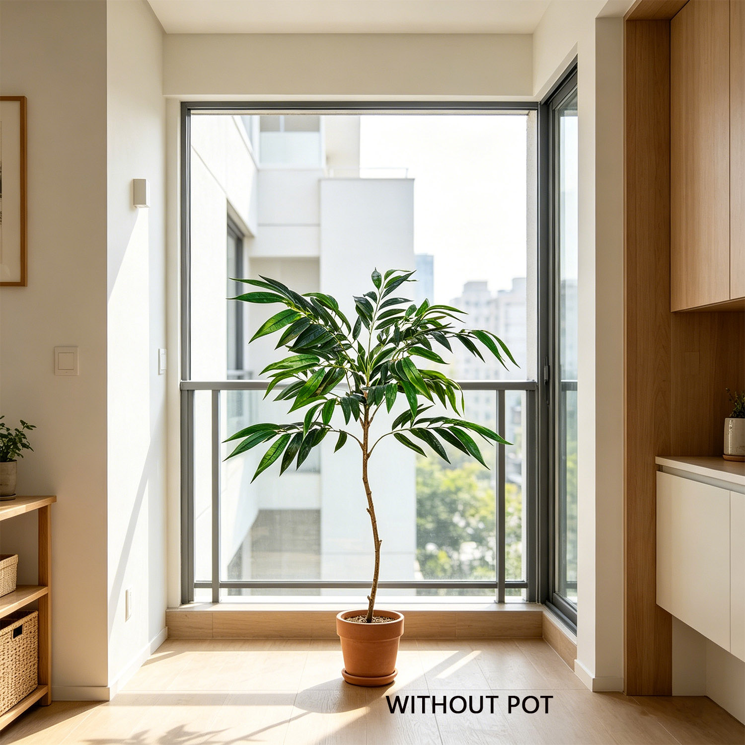 65-160cm Artificial plant Will - Ficus Lyrata Tree ulasan dan harga